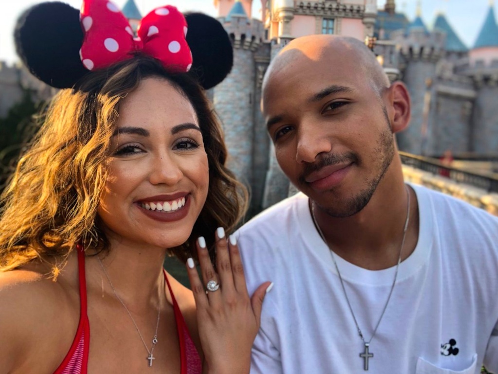 @sonni_nicolette engagement ring disneyland