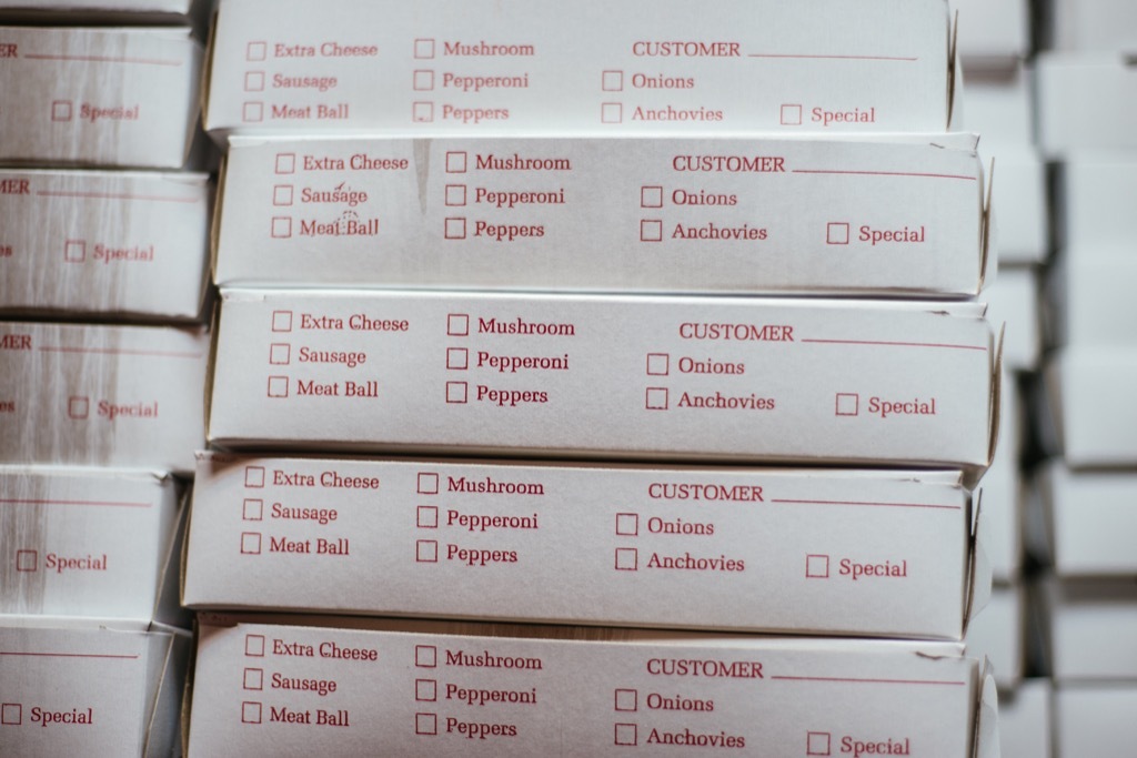 Stack of Pizza Boxes Useful Random Facts