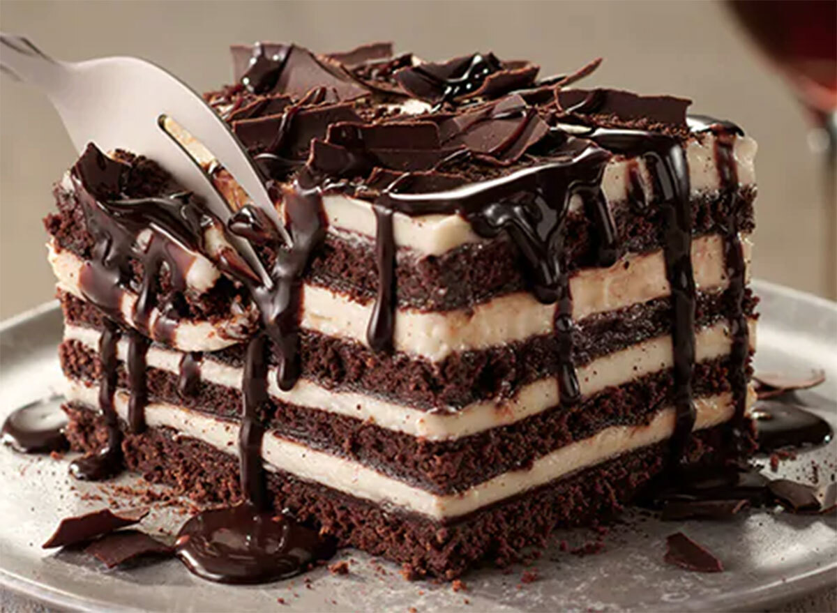 olive garden chocolate brownie lasagna