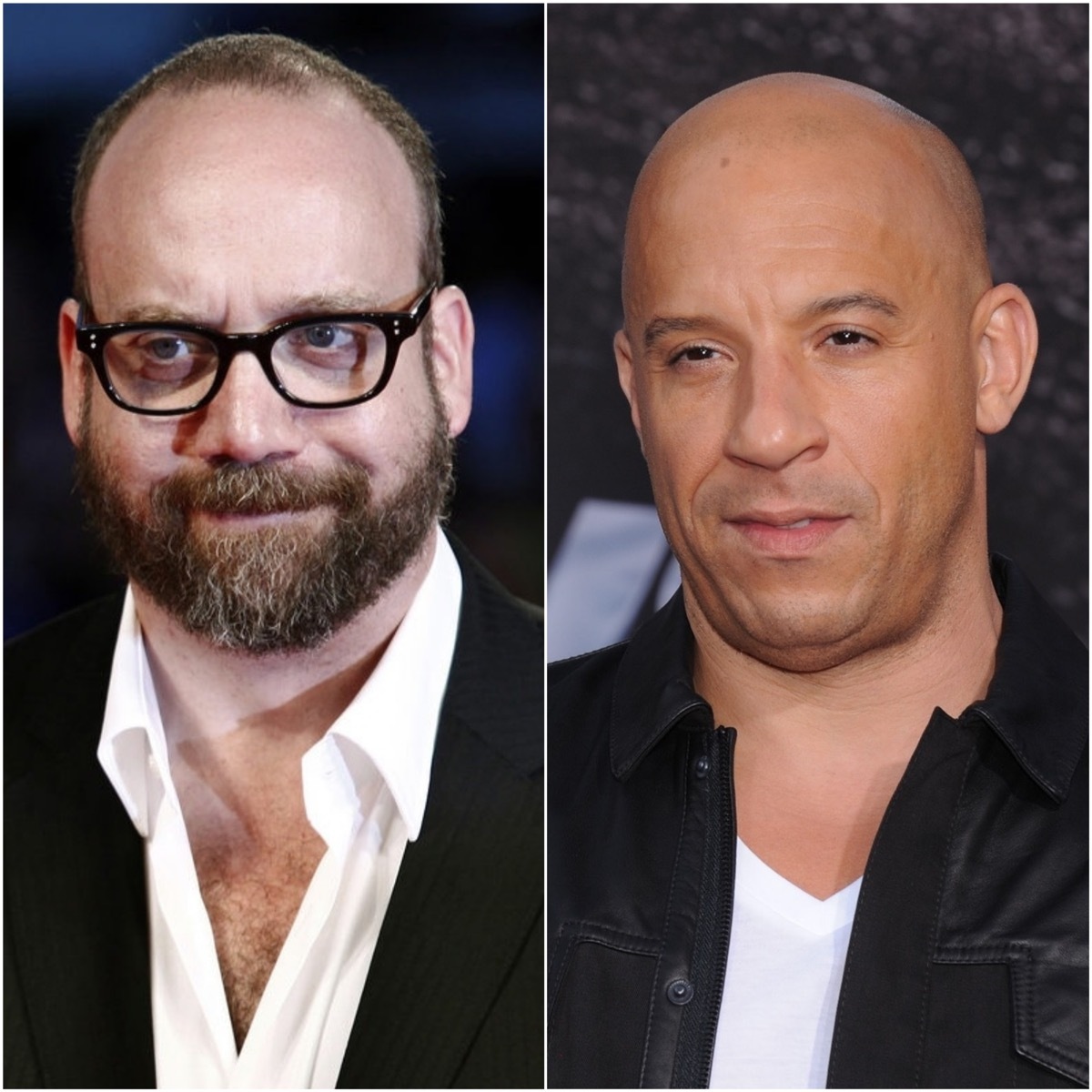 Shutterstock Paul Giamatti and Vin Diesel