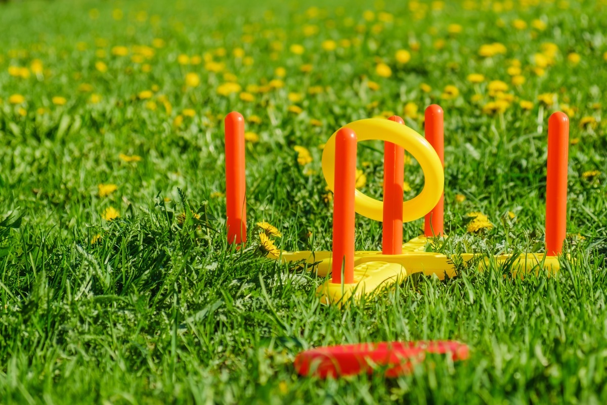 Kids Toy in the Lawn