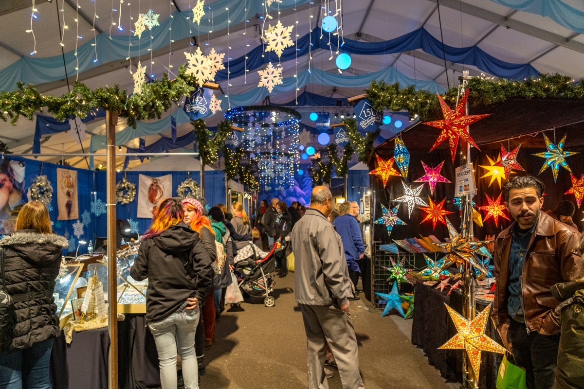 Christkindlmarkt in Bethlehem Pennsylvania