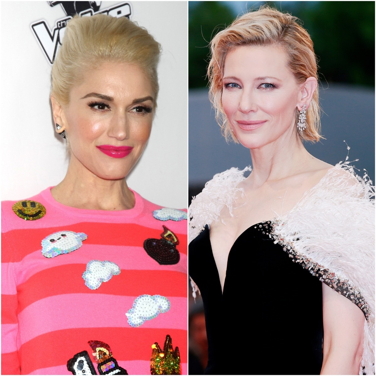 Shutterstock Gwen Stefani and Cate Blanchett