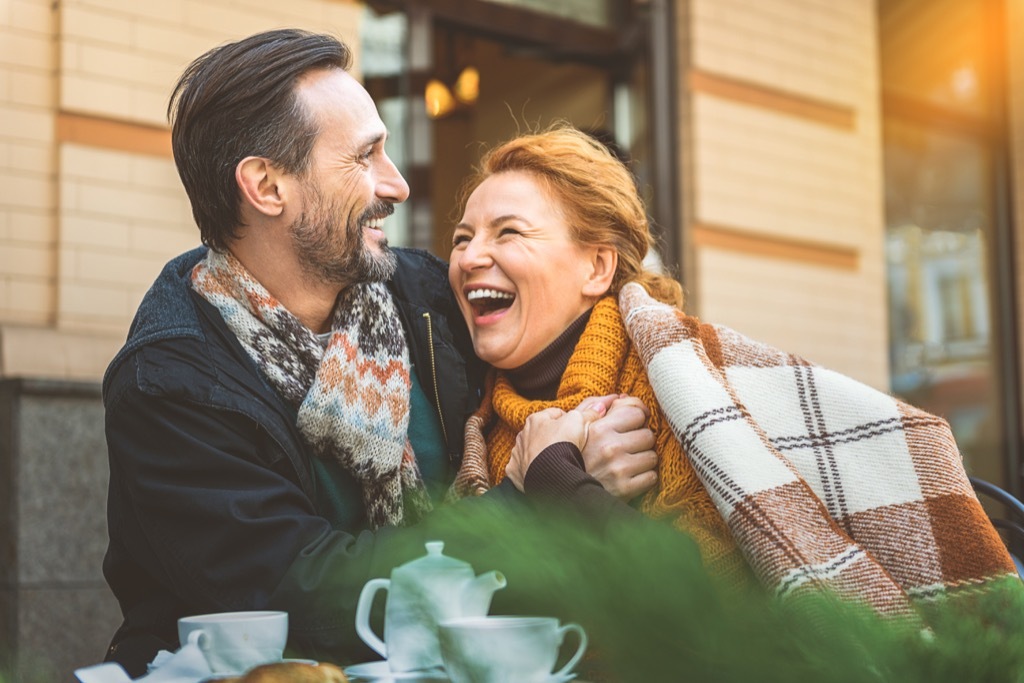Couple Laughing crazy health benefits of laughter