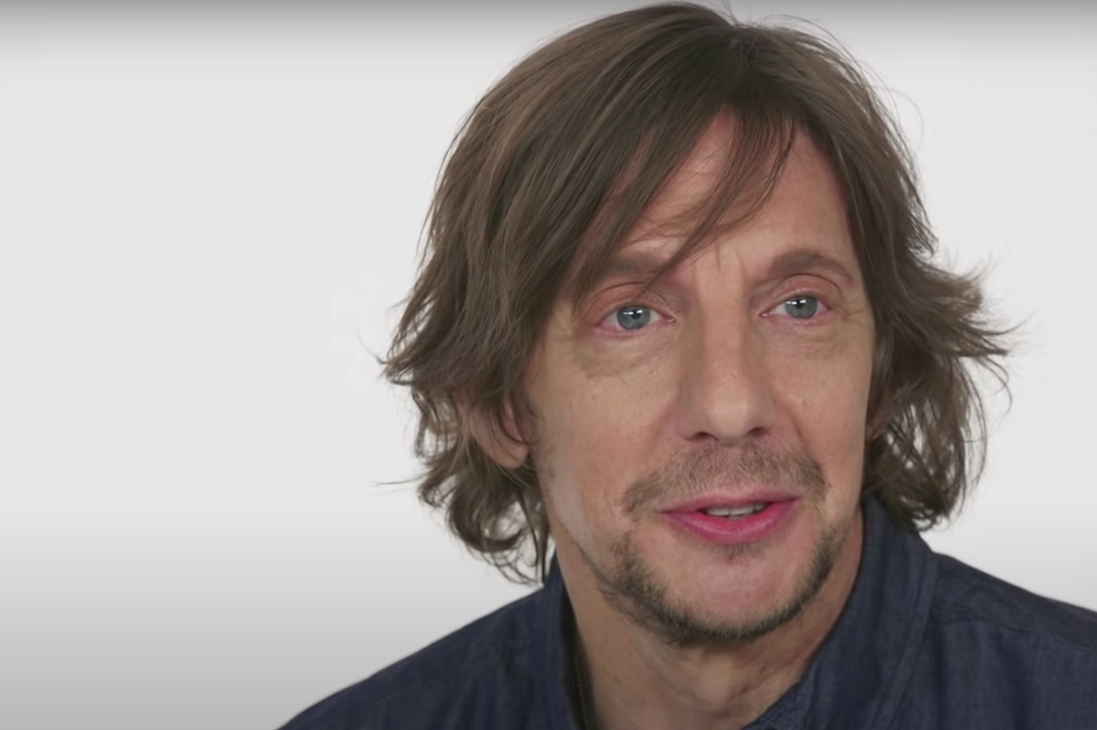 Michael Stoyanov being interviewed by