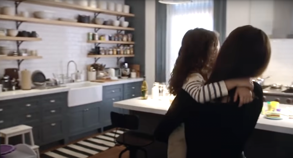 The character Jules' kitchen in the movie