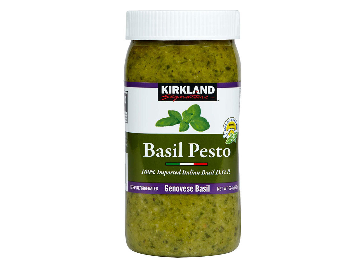 kirkland signature basil pesto from costco