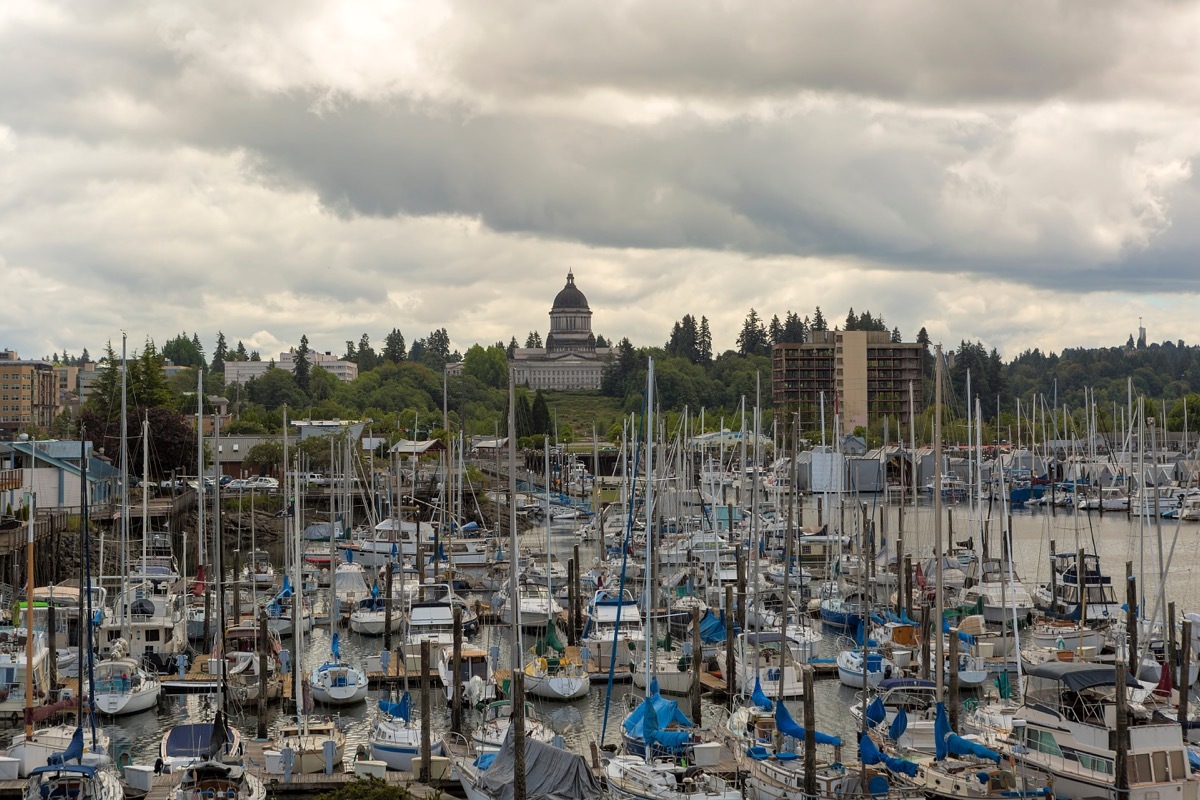 Shutterstock olympia washington state capitol buildings