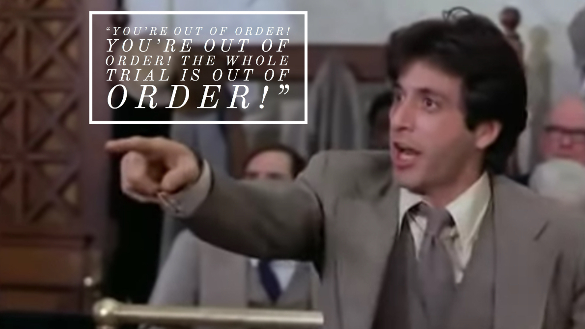 And Justice for All quote