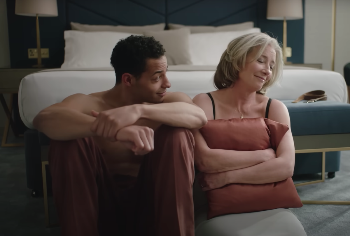 Daryl McCormack and Emma Thompson in