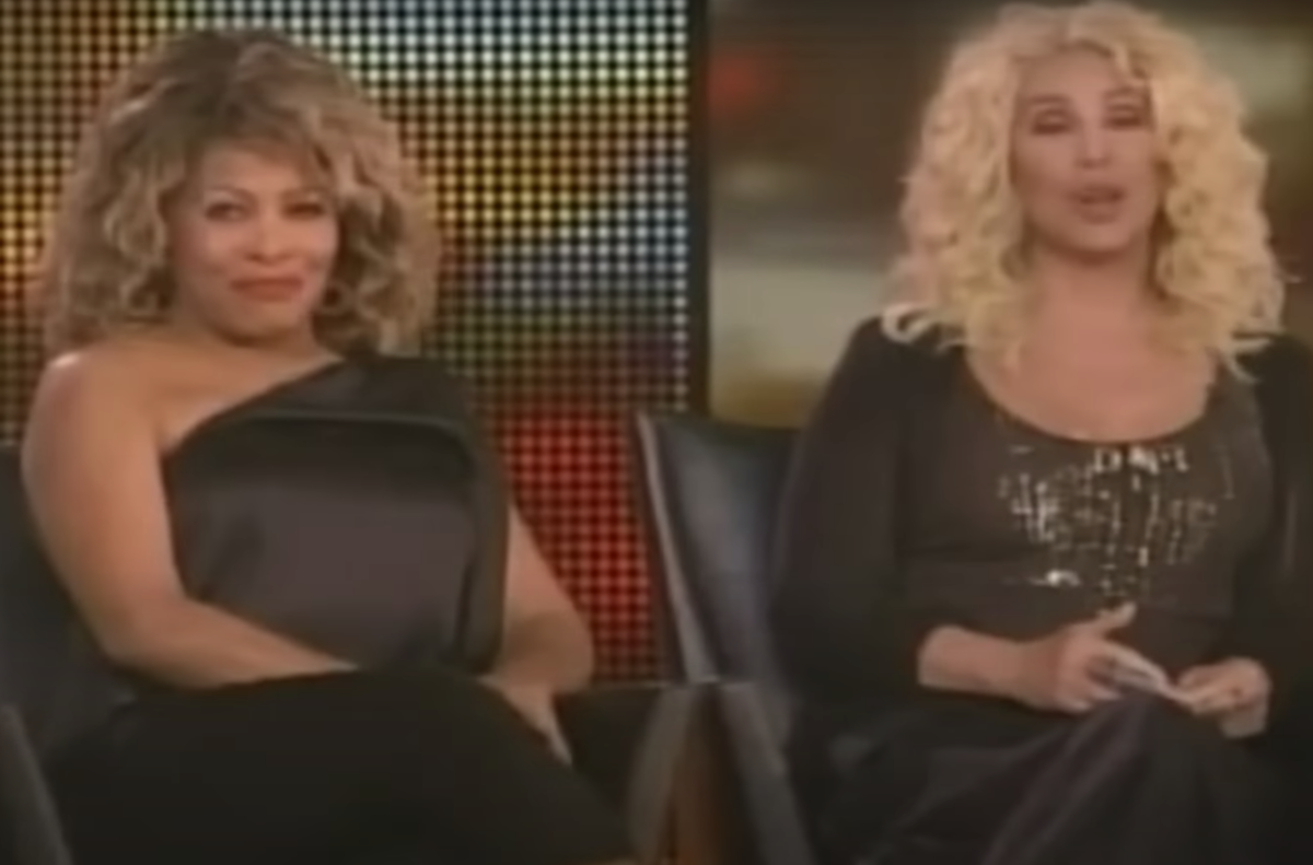 Tina Turner and Cher on