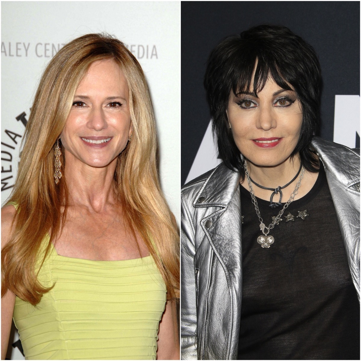 Shutterstock Joan Jett and Holly Hunter
