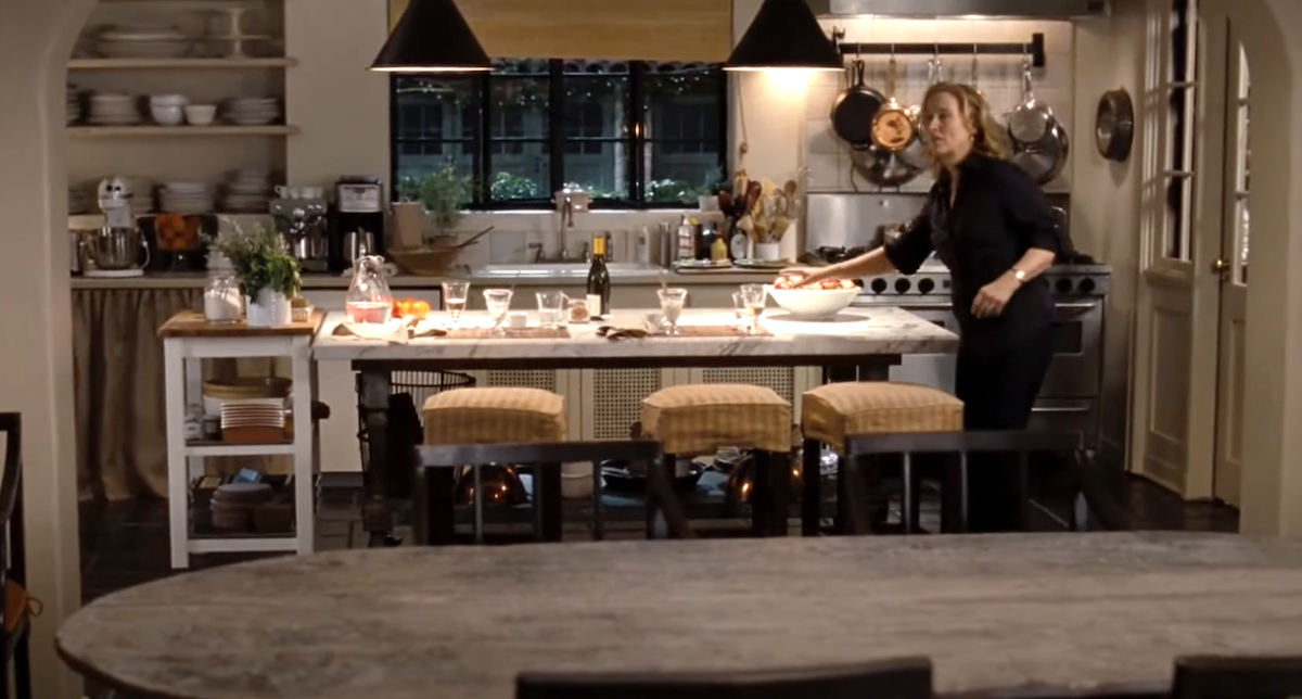 The character Jane Adler's kitchen in the movie