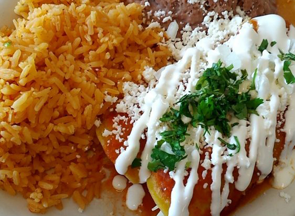 north dakota tacos trompo enchiladas and rice