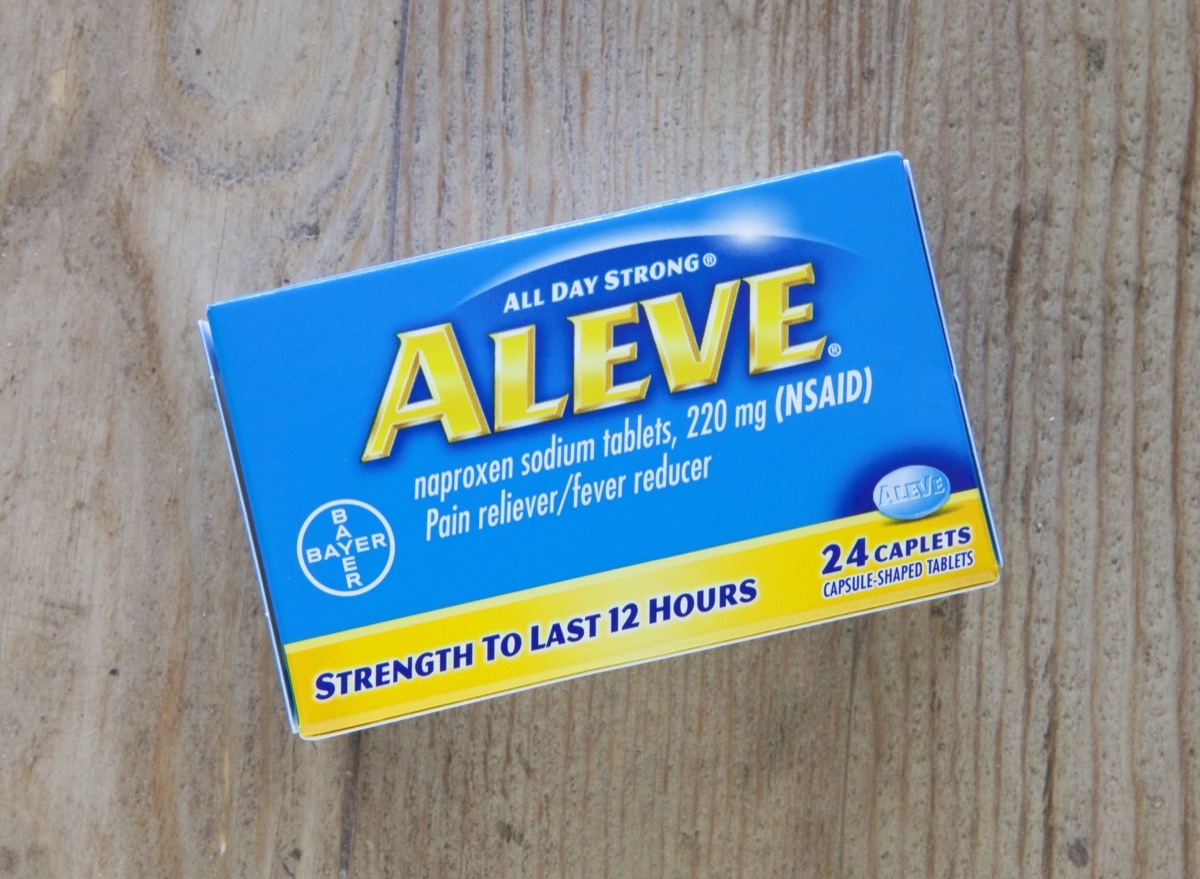 Aleve pain reliever
