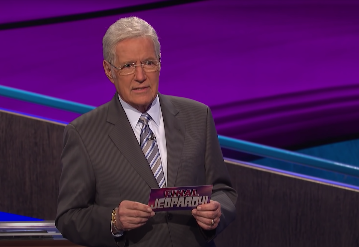 Alex Trebek hosting