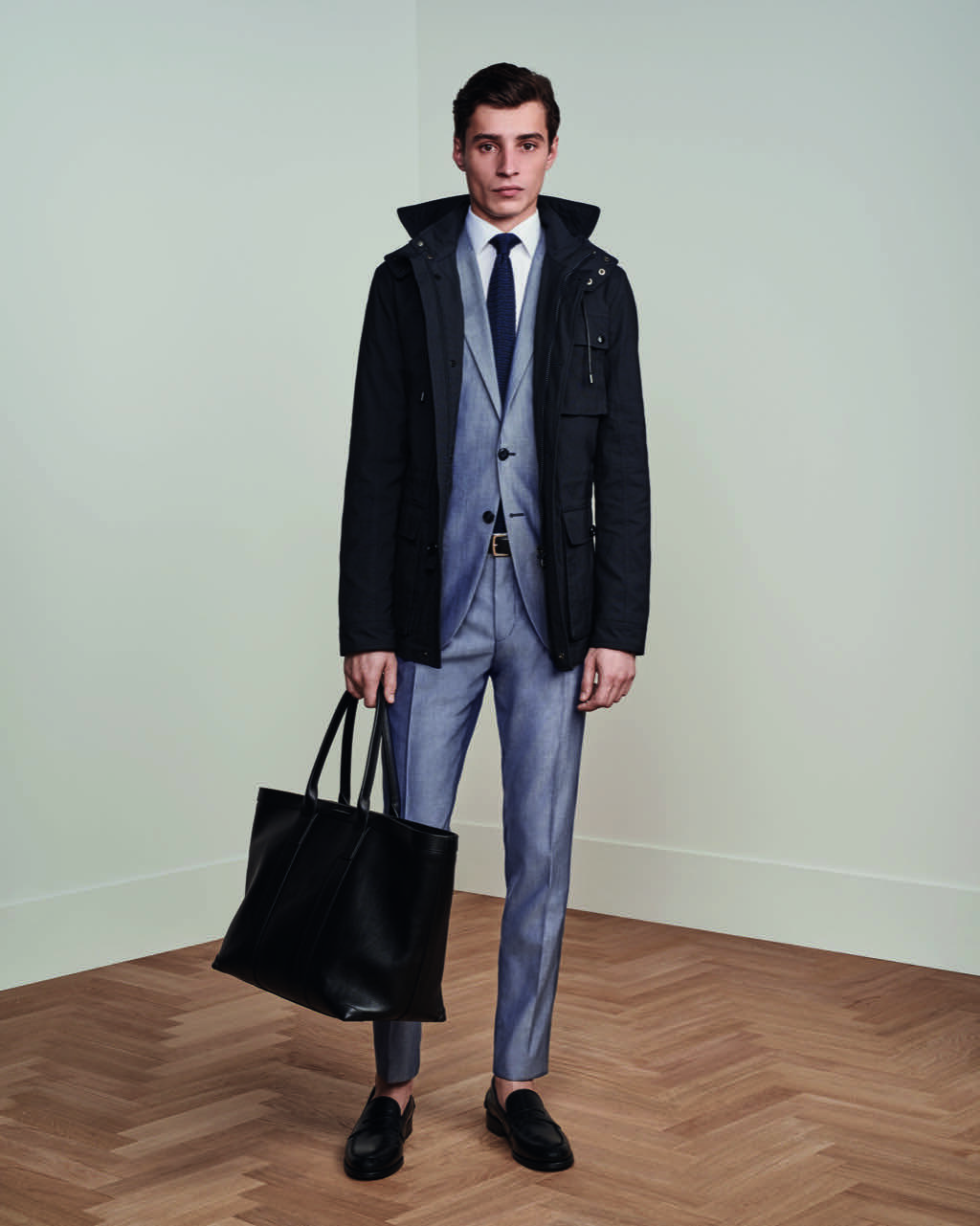 tommy hilfiger look 5 jacket suits blue