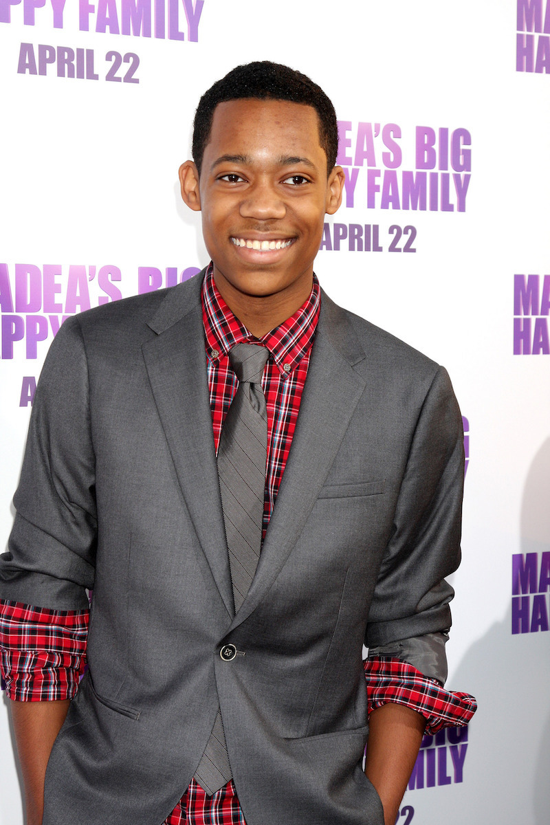 Tyler James Williams at the premiere of