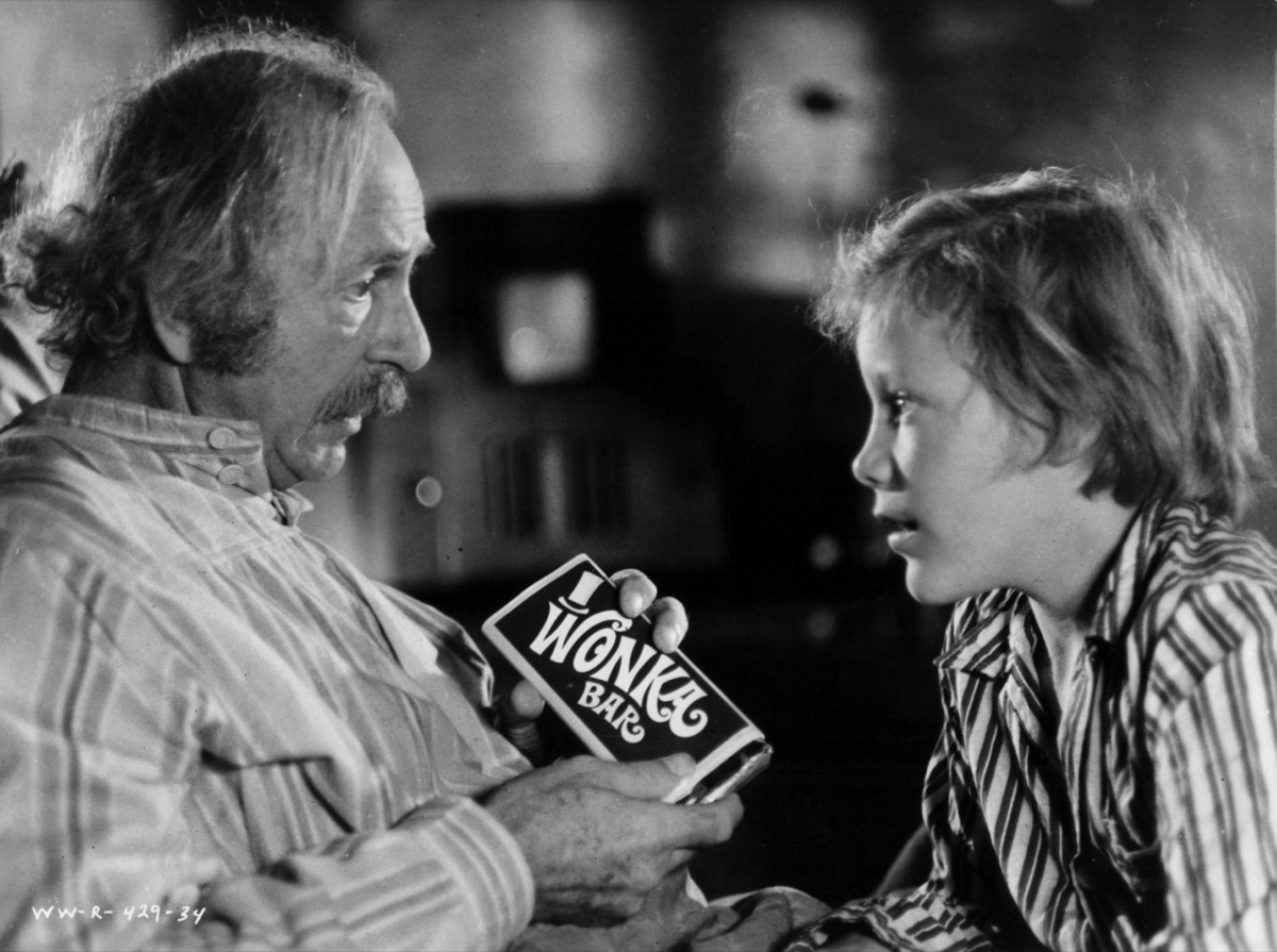 Jack Albertson and Peter Ostrum in