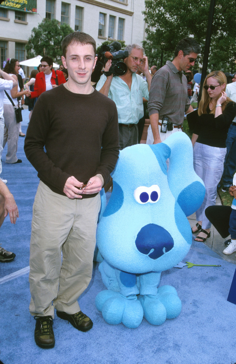 Steve Burns at the premiere of