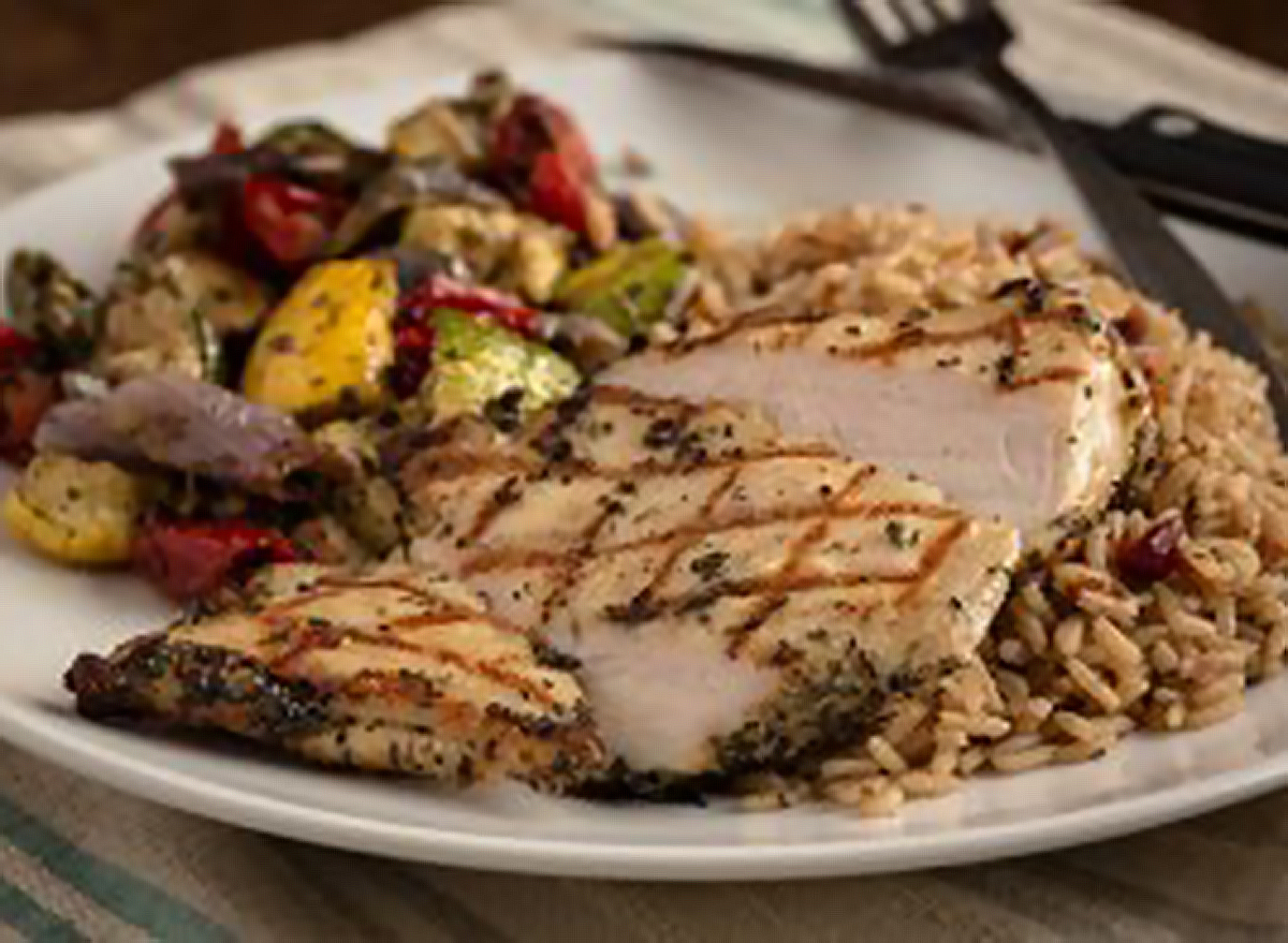 uno herb rubbed chicken