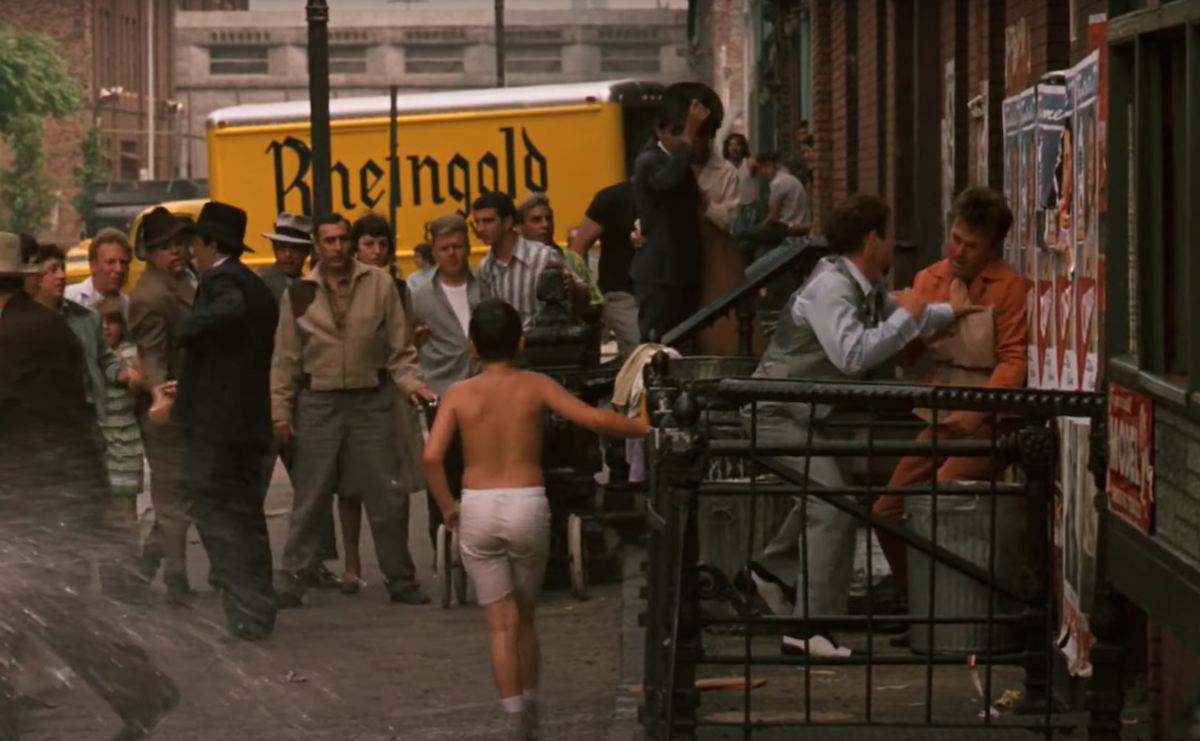 James Caan and Gianni Russo's fight scene in