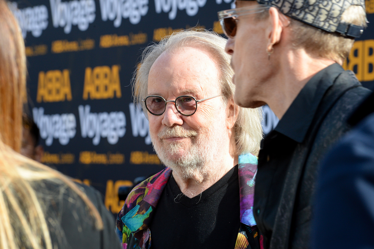 Benny Andersson at the first performance of ABBA Voyage in May 2022