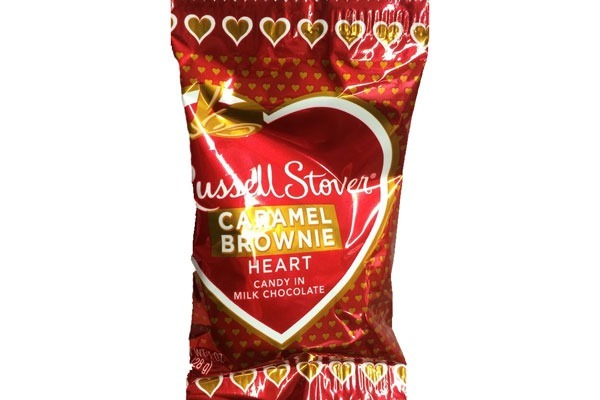 Valentines Candy Ranked Caramel Brownie Heart