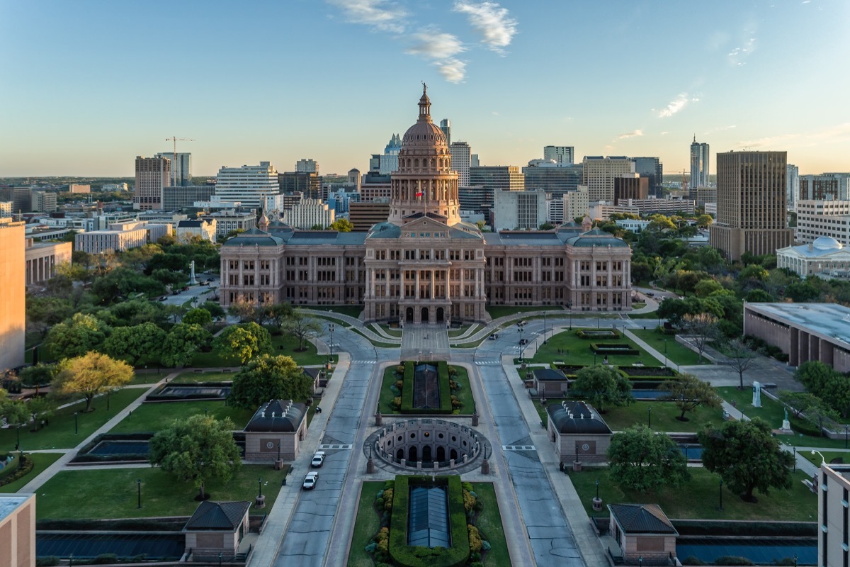 Texas State Capitol Building Austin, Texas