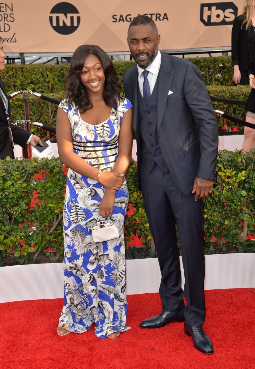 Idris Elba and Isan Elba 2016