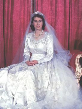Queen Elizabeth Wedding Dress Royal Marriages