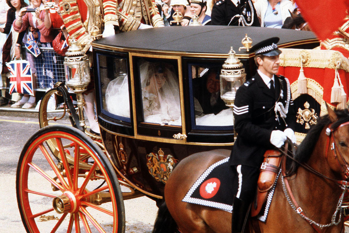 Prince of Wales and Lady Diana Spencer Wedding 1981