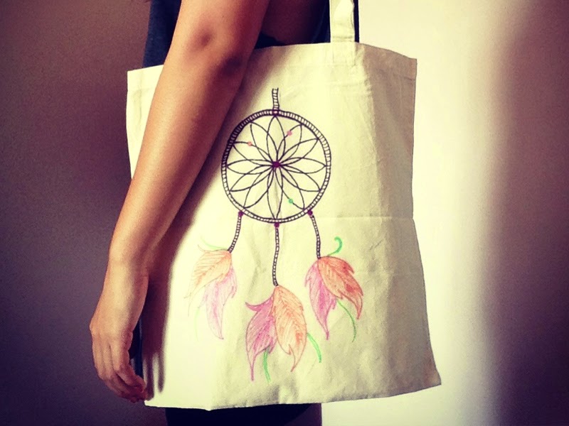 Canvas shopping bag