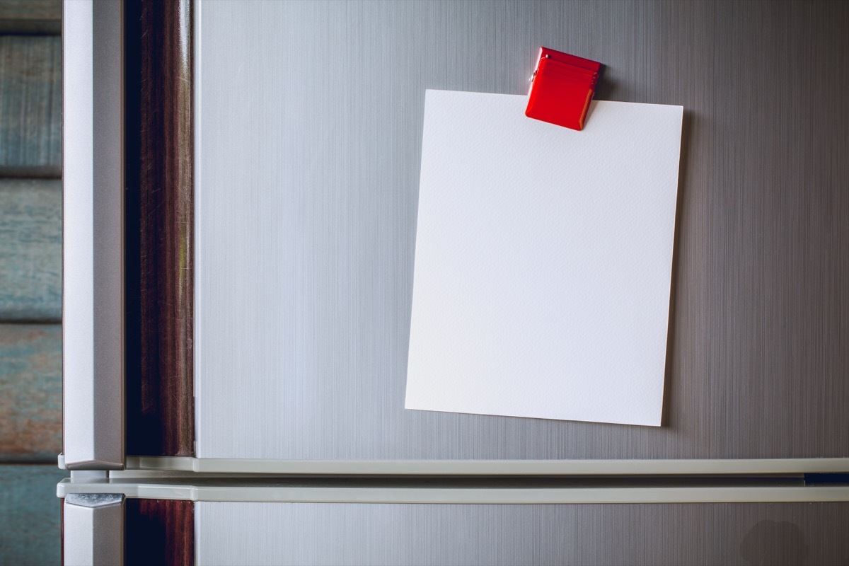 A Magnet on a Fridge Door Kids Health Hazards
