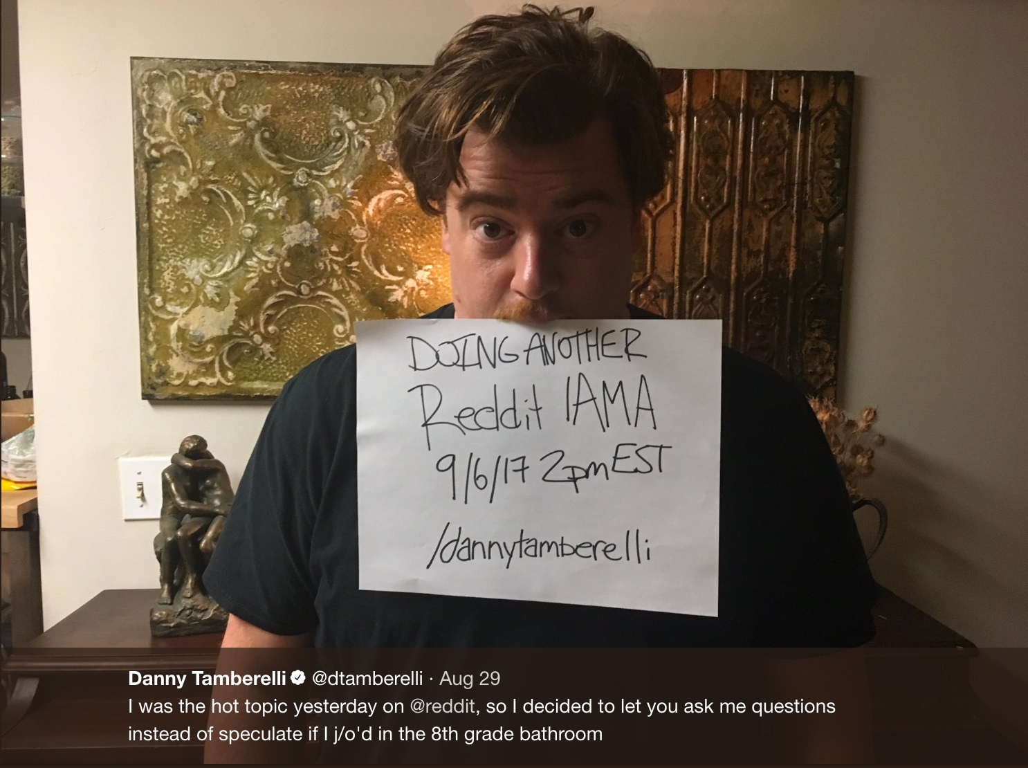 Danny Tamberelli celebrities with normal jobs