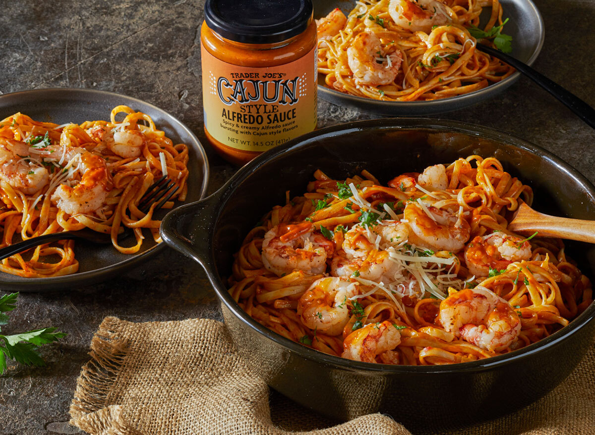 trader joes cajun alfredo sauce