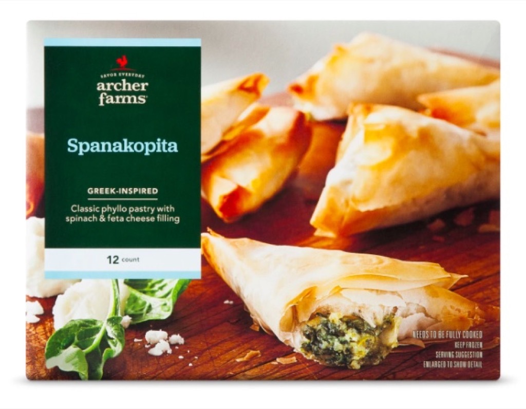 Archer Farms frozen spanakopita