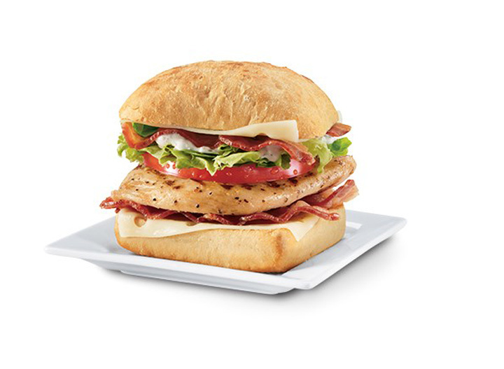 DQ chicken bacon ranch sandwich