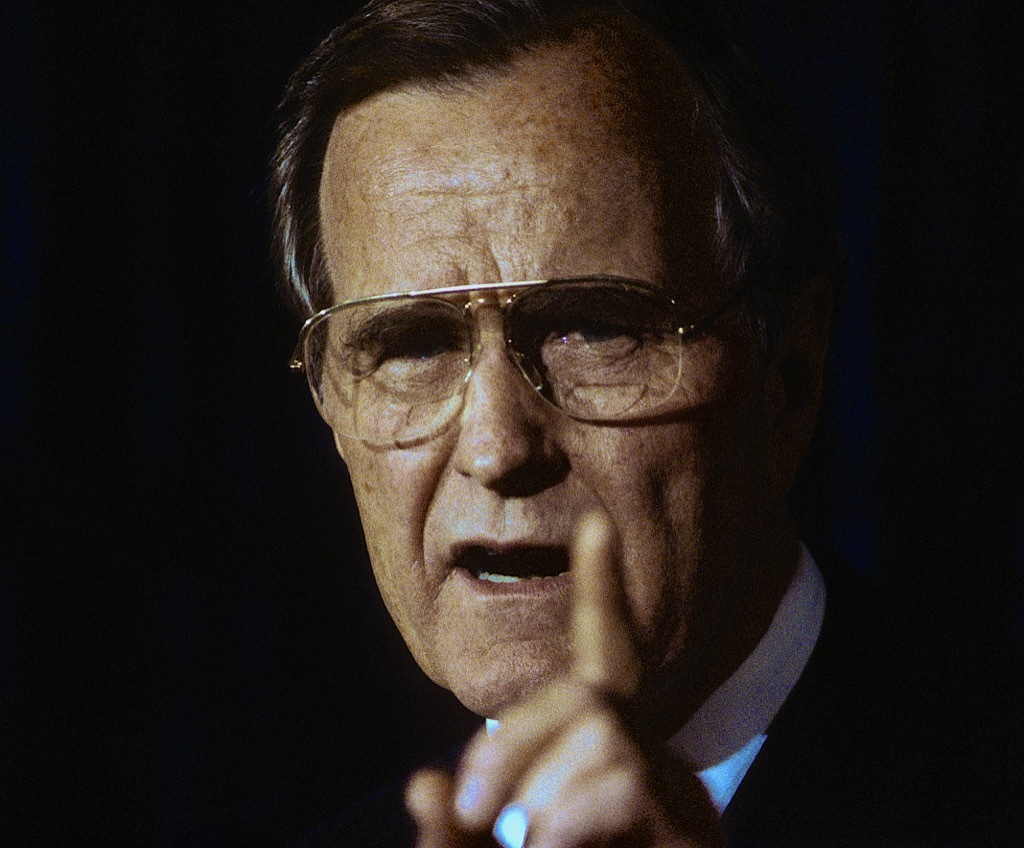 George H.W. Bush, who made several president etiquette gaffes.