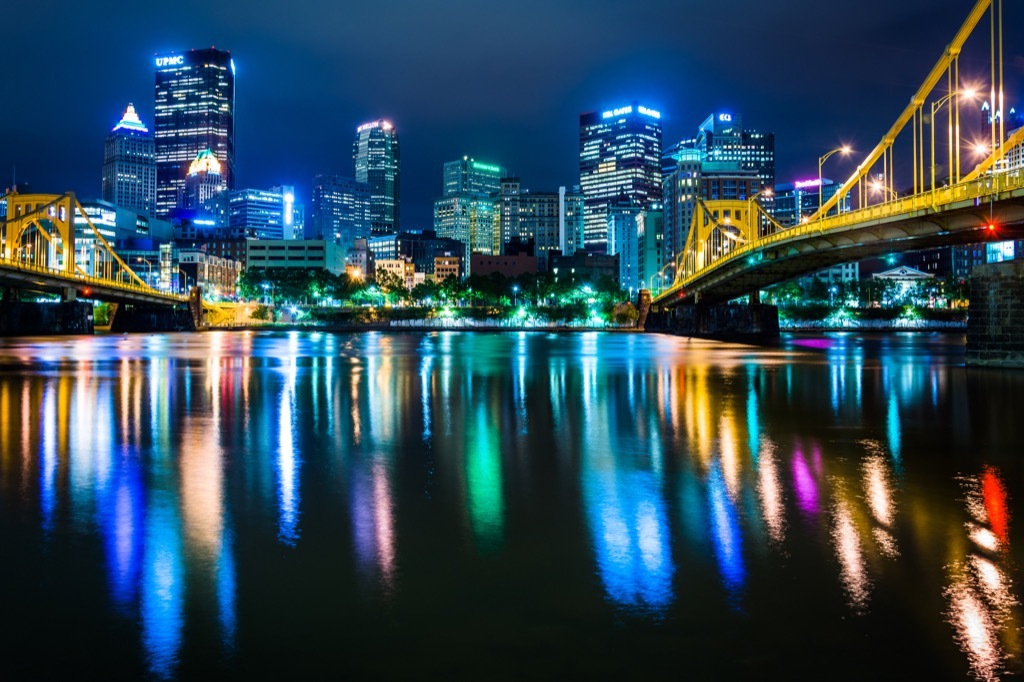 Pittsburgh, happiest cities, fittest cities