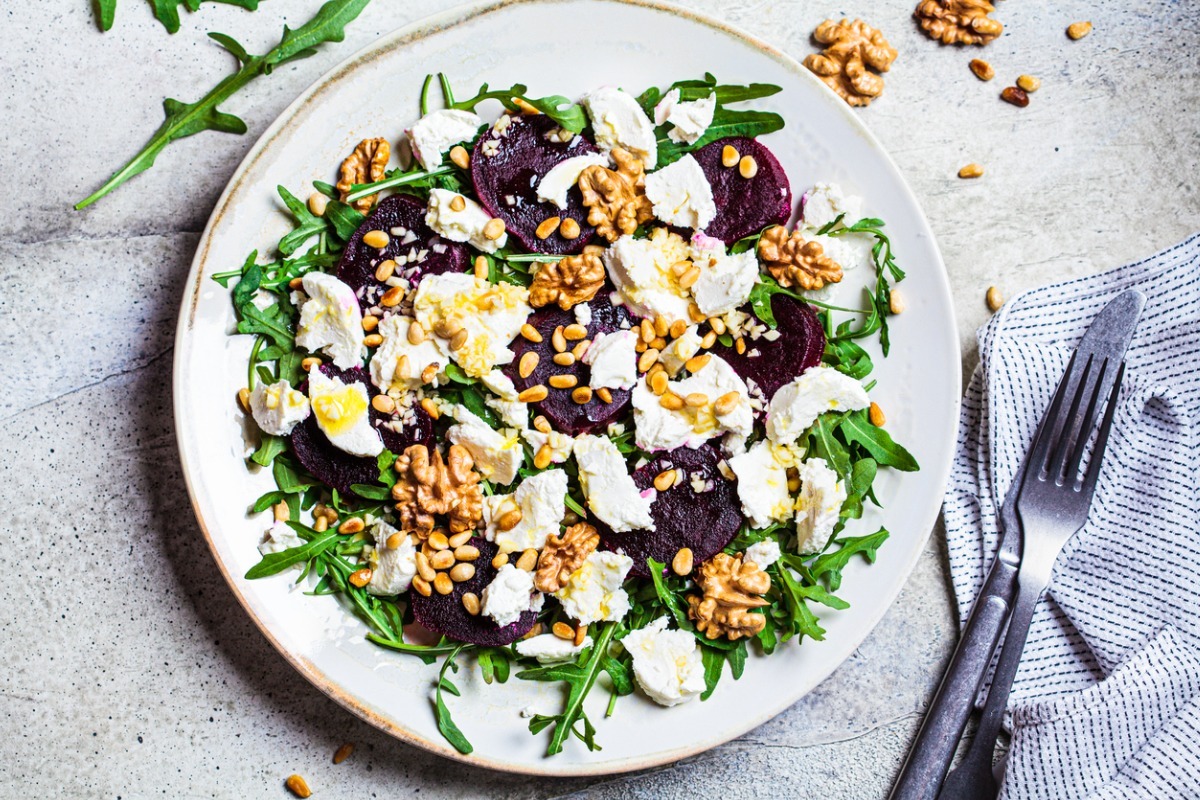 Arugula Goat Cheese Salad