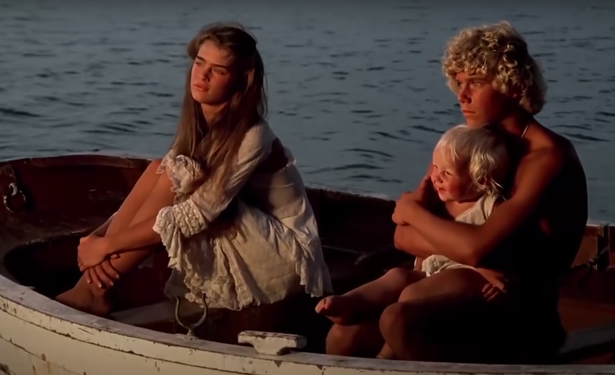 Brooke Shields and Christopher Atkins in