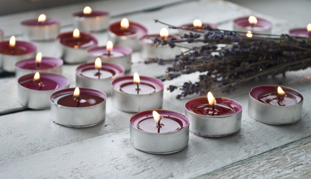 lavender candles