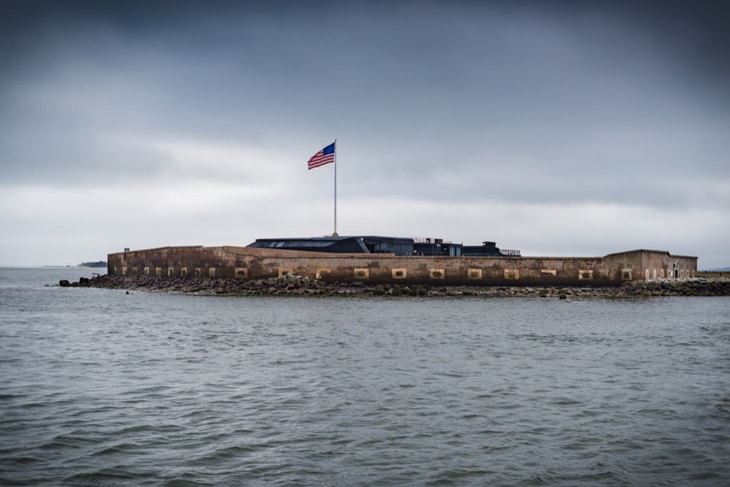 fort sumter most historic location every state