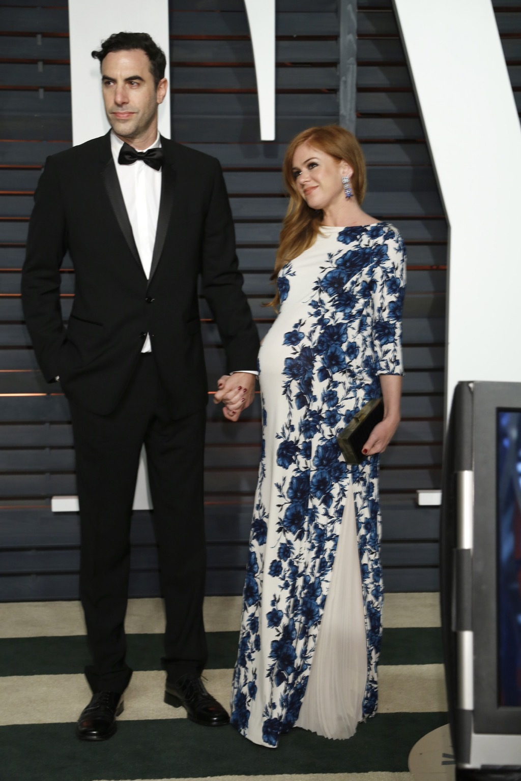 Sacha Baron Cohen and Isla Fisher