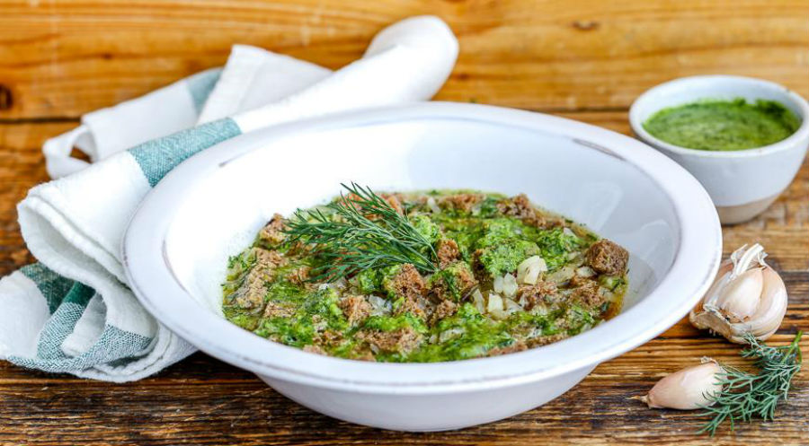 Тюря с печеным луком | HerBeauty