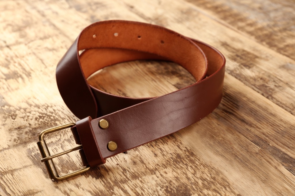 leather belt, bad parenting advice