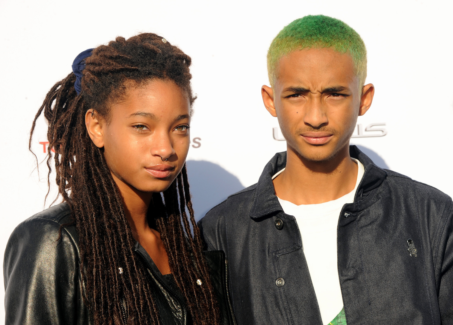 Willow and Jaden Smith