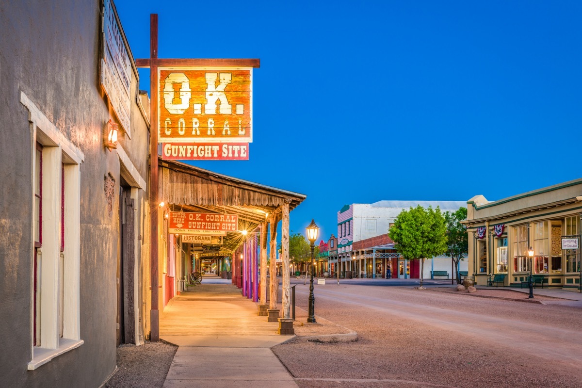 o.k. corral tombstone arizona