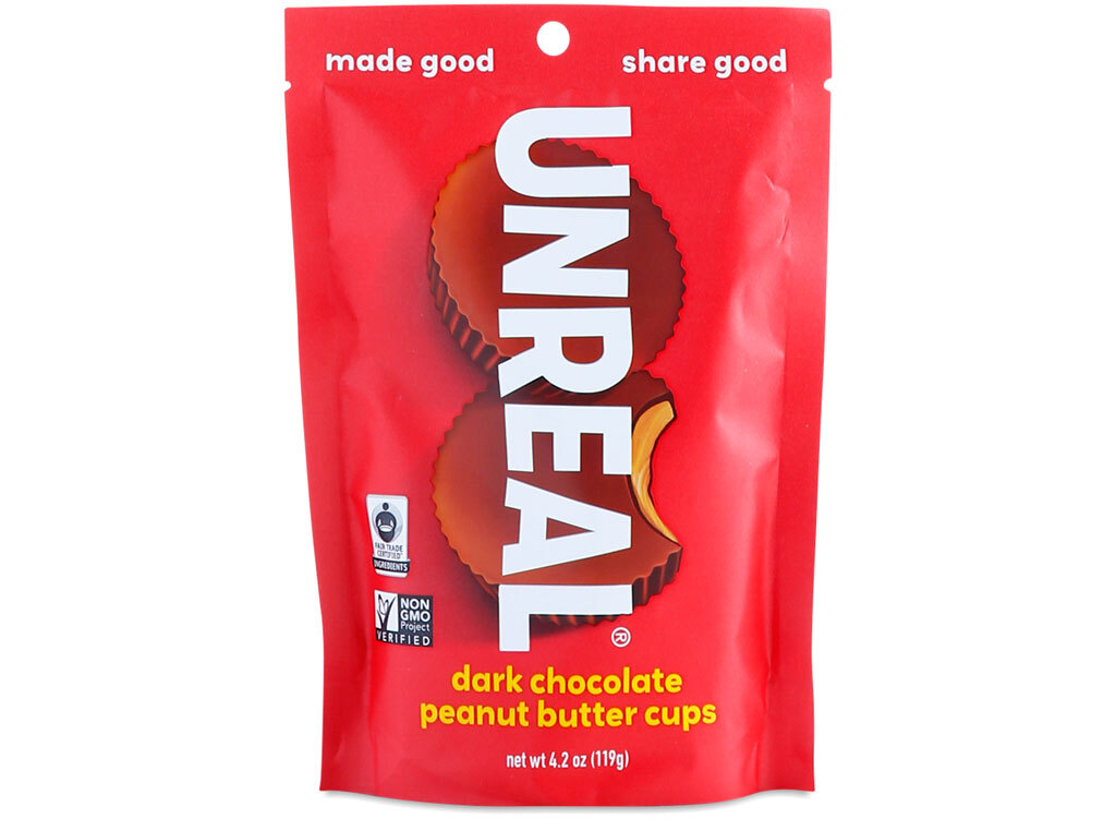 unreal dark chocolate peanut butter cup